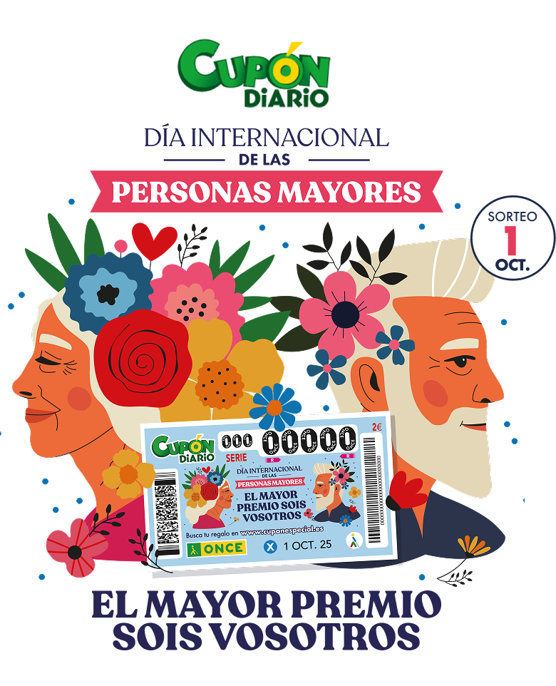 Cupón Diario del Día Internacional de las Personas Mayores