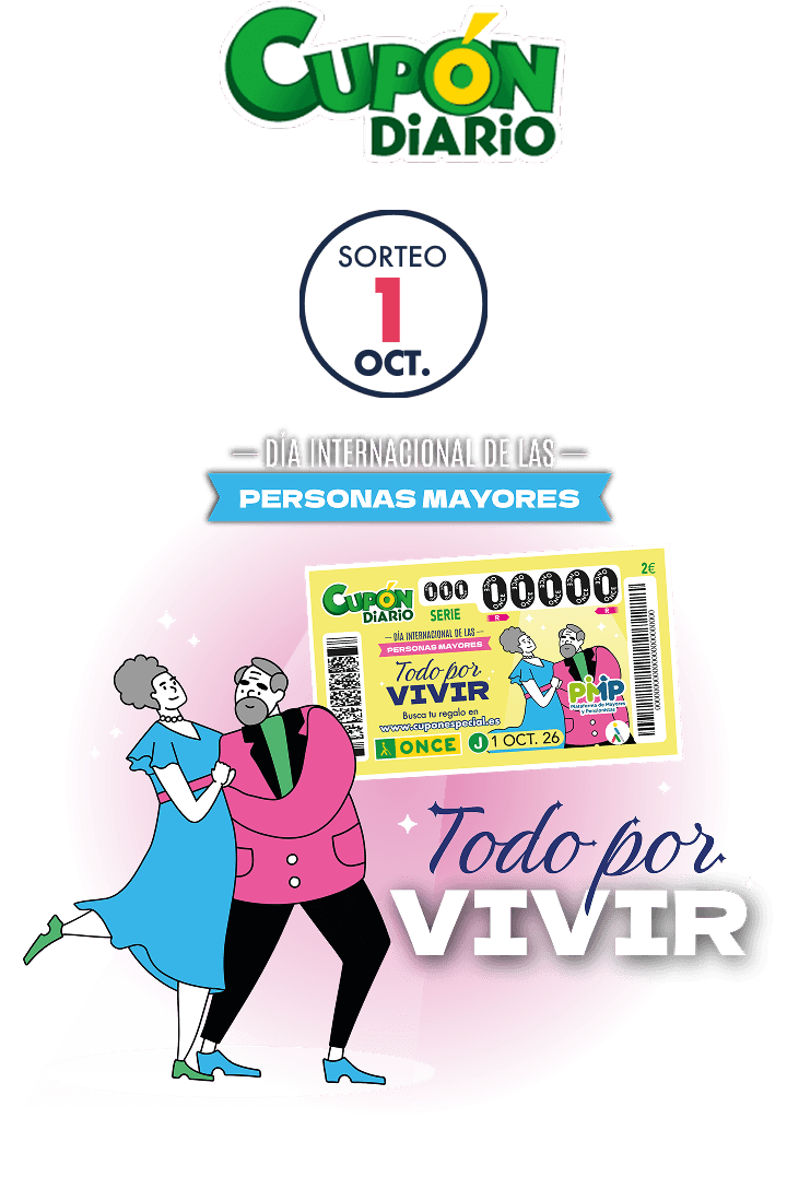 Cupón Diario del Día Internacional de las Personas Mayores