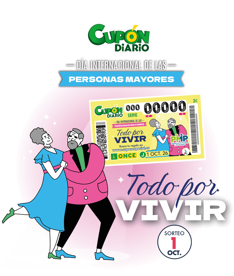 Cupón Diario del Día Internacional de las Personas Mayores