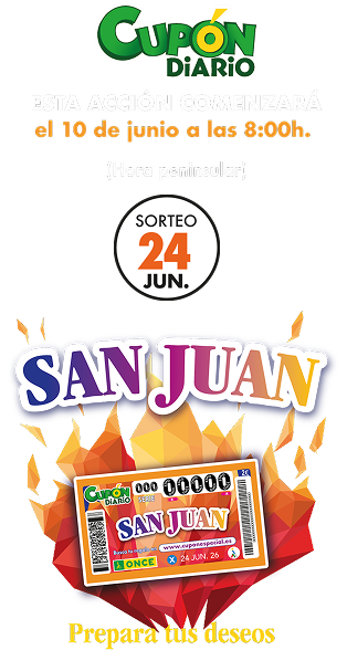 Esta acción comenzará el 10 de junio a las 8:00h (hora peninsular)
